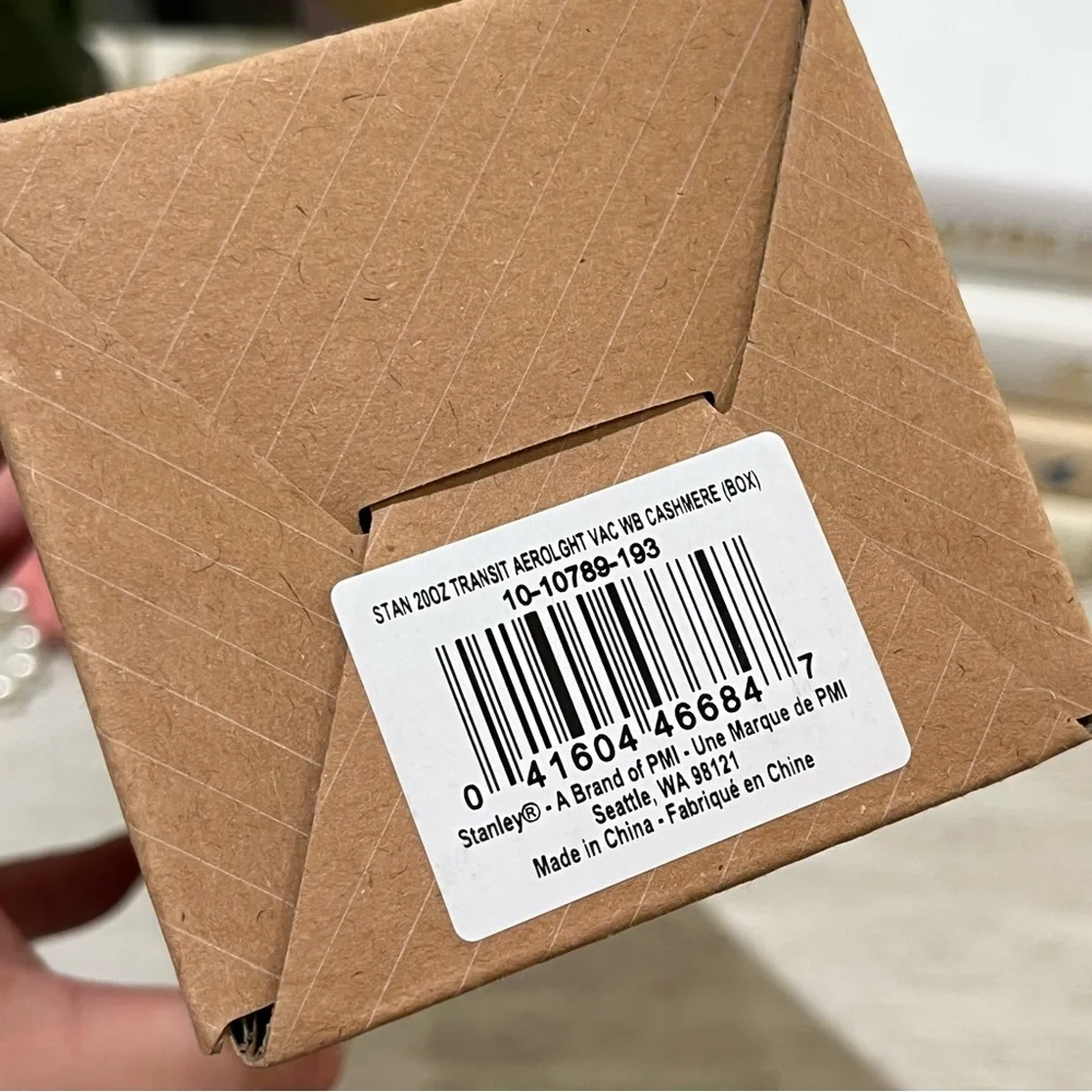 STANLEY Aerolight Transit Bottle Cup 20 Oz CASHMERE Rose Pink Gold - Picture 5 of 11